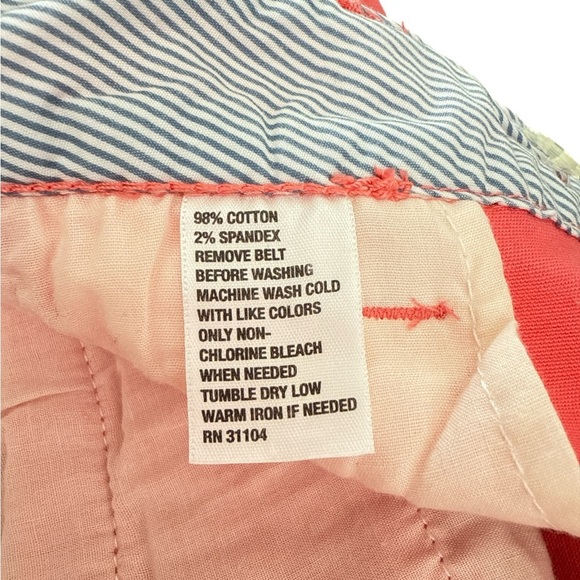 NWT Red Camel Coral Chino Shorts - Size 3, Classic Summer Style - Picture 5 of 5